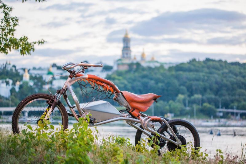 Трехколесный электровелосипед - электроскутер Gagarin Trike 2х3 2000W Трехколесный электровелосипед - электроскутер Gagarin Trike 2х3 2000W